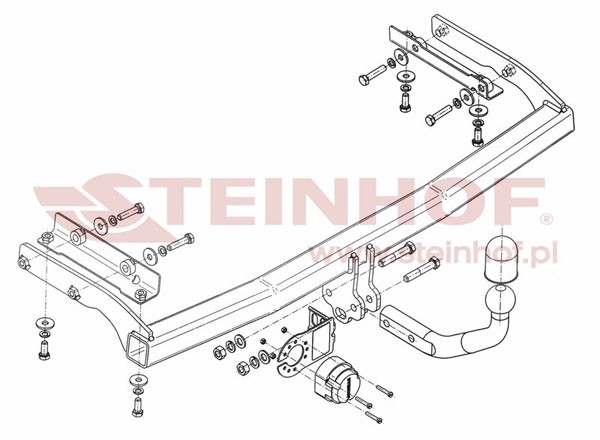 Trekhaak Nissan Note 2006-2013