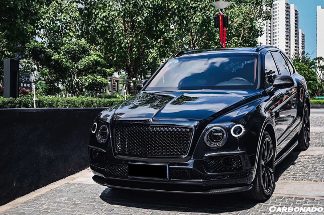 Bentley Bentayga OD Style Carbon Fiber Fog Light Cover 2016-2019