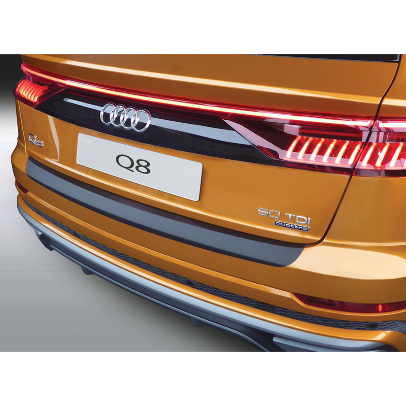 ABS Achterbumper beschermlijst  Audi Q8 (4MN) 2018- Zwart