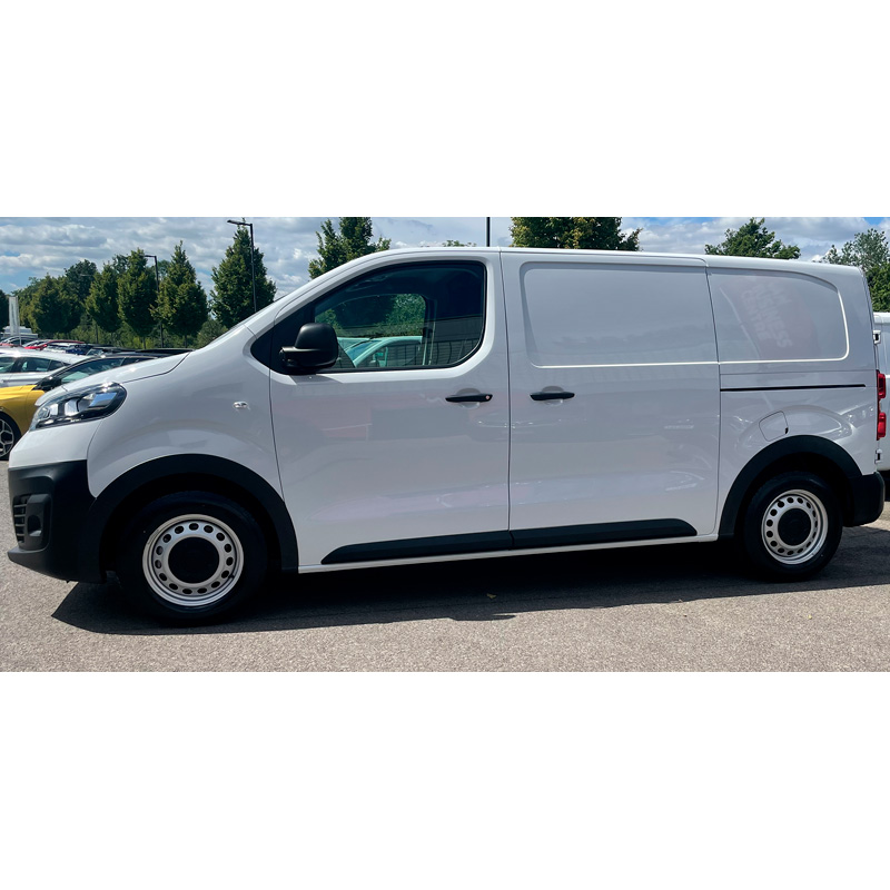 RGM Spatbordverbreders  Citroen Jumpy excl. XS & Peugeot Expert 2016- excl. Compact  & Opel Vivaro SWB 2019- - Zwart
