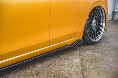 Zijskirts Volkswagen Golf 8 Glans Zwart