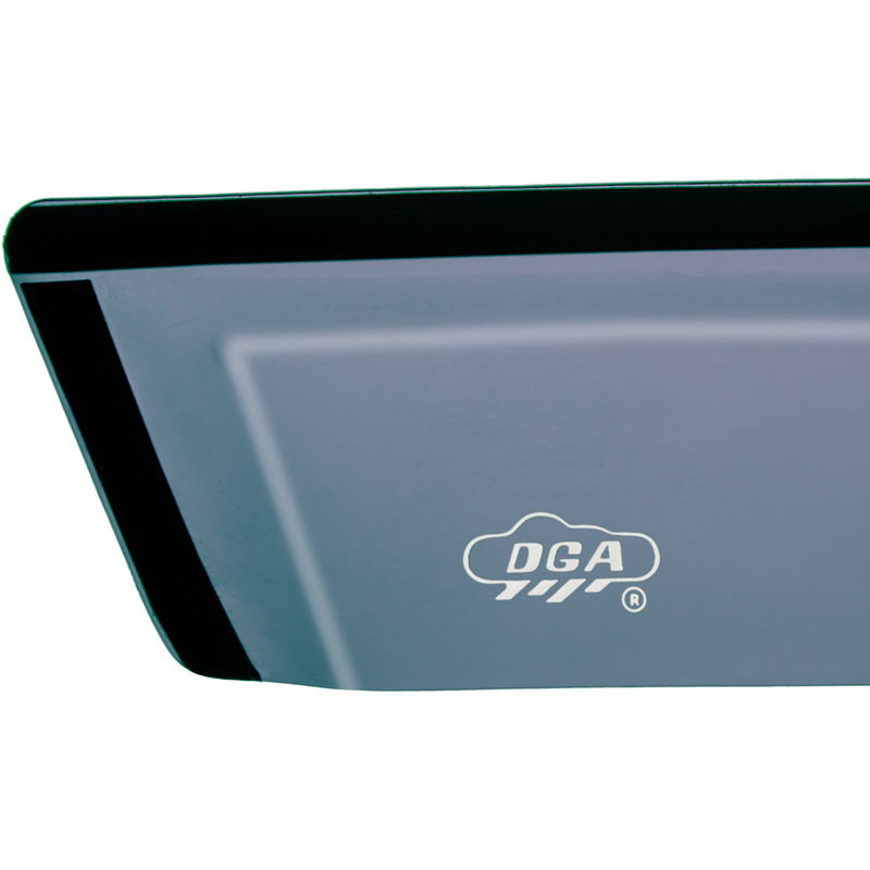 DGA Zijwindschermen  Isuzu D-Max III (RG) Double Cab 2019- (2-delig)