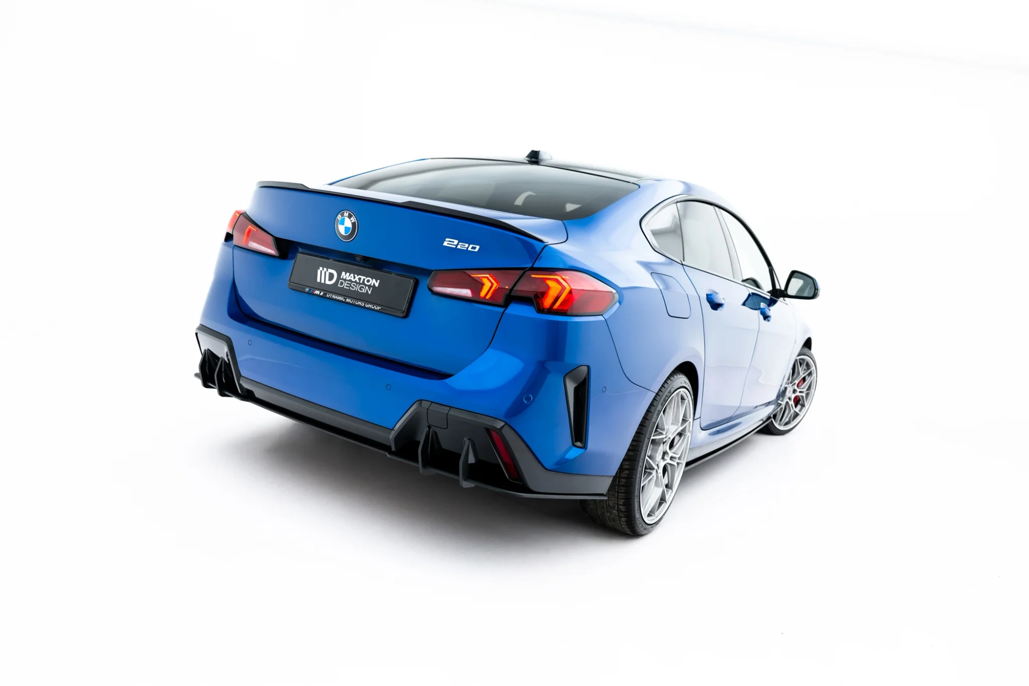 Achterdiffuser BMW 2 M-Pack Gran Coupé F74 Glanzend Zwart