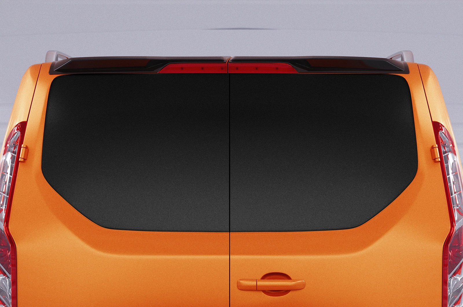 Achterspoiler Ford Transit MK7 glans zwart