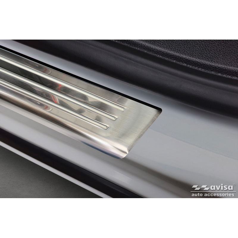 RVS Instaplijsten  Opel Zafira (C) Tourer 2012-2016 & Facelift 2016-2019 'Lines' - 4-delig