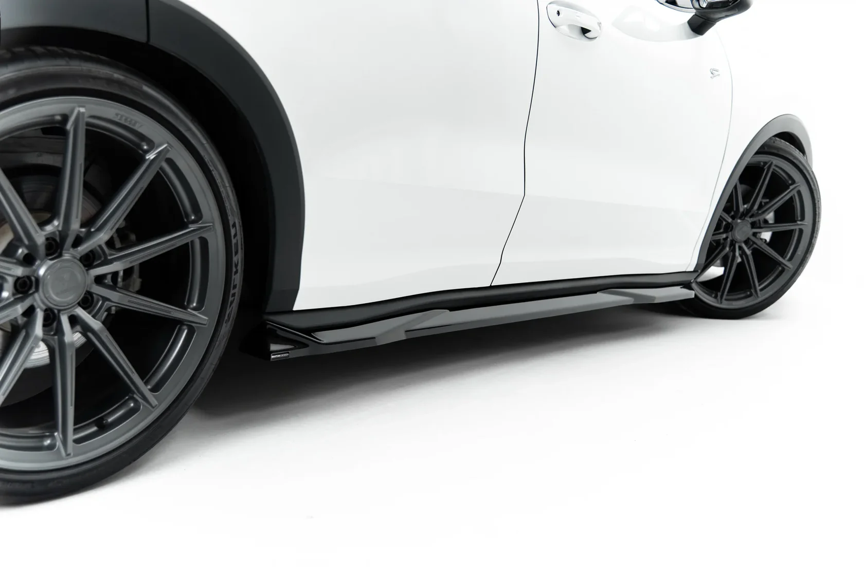 Zijskirts Spoiler Cap Volkswagen T-Roc R-Line Mk2