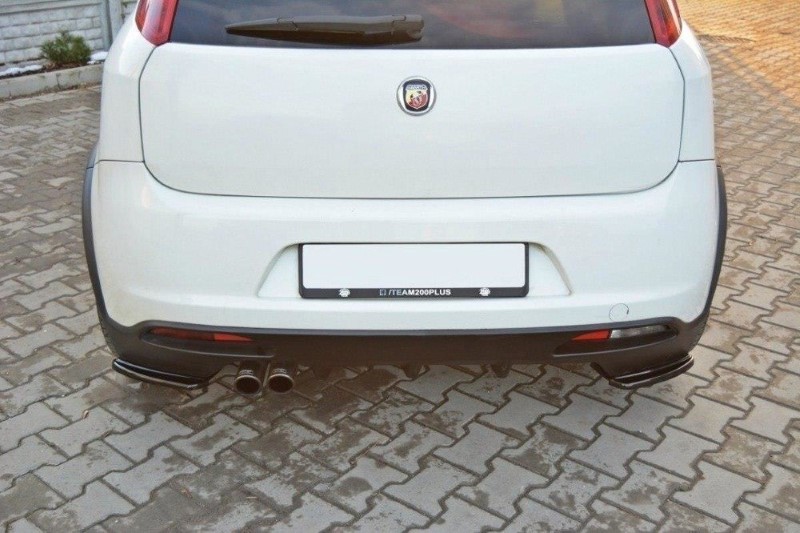 Achterzij Spoilers Fiat Grande Punto Abarth Glanzend Zwart