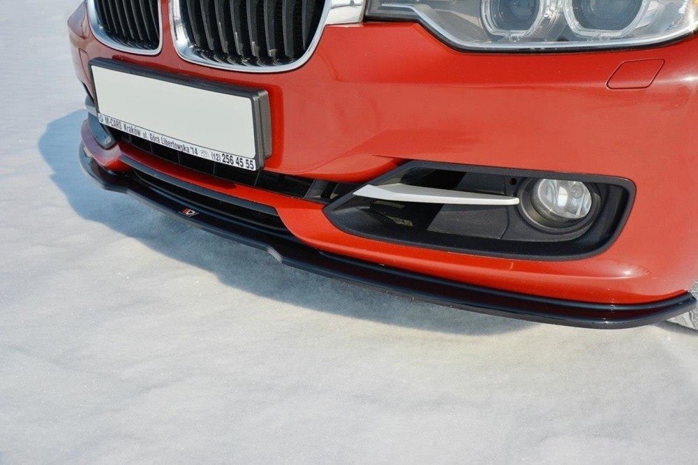 Voorspoiler BMW 3 Serie F30 11-15 Glossy Black