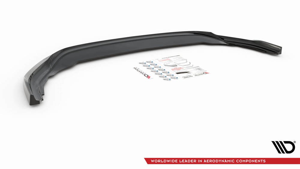 Voorspoiler V.6 for Volkswagen Golf 8 R Carbon Look