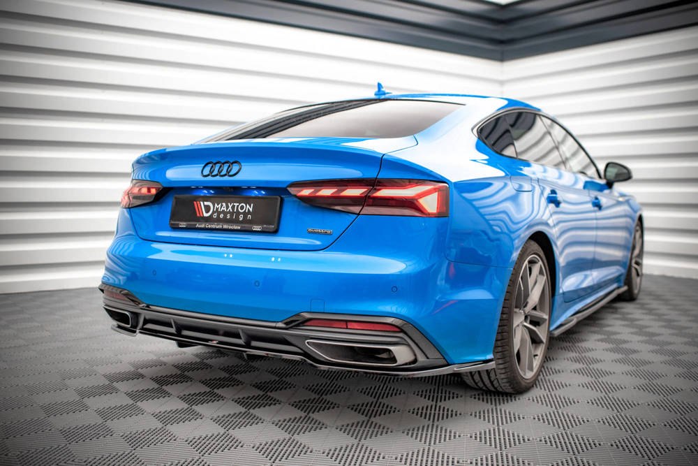 Diffuser Audi A5 5F FL S-Line Maxton Glans Zwart