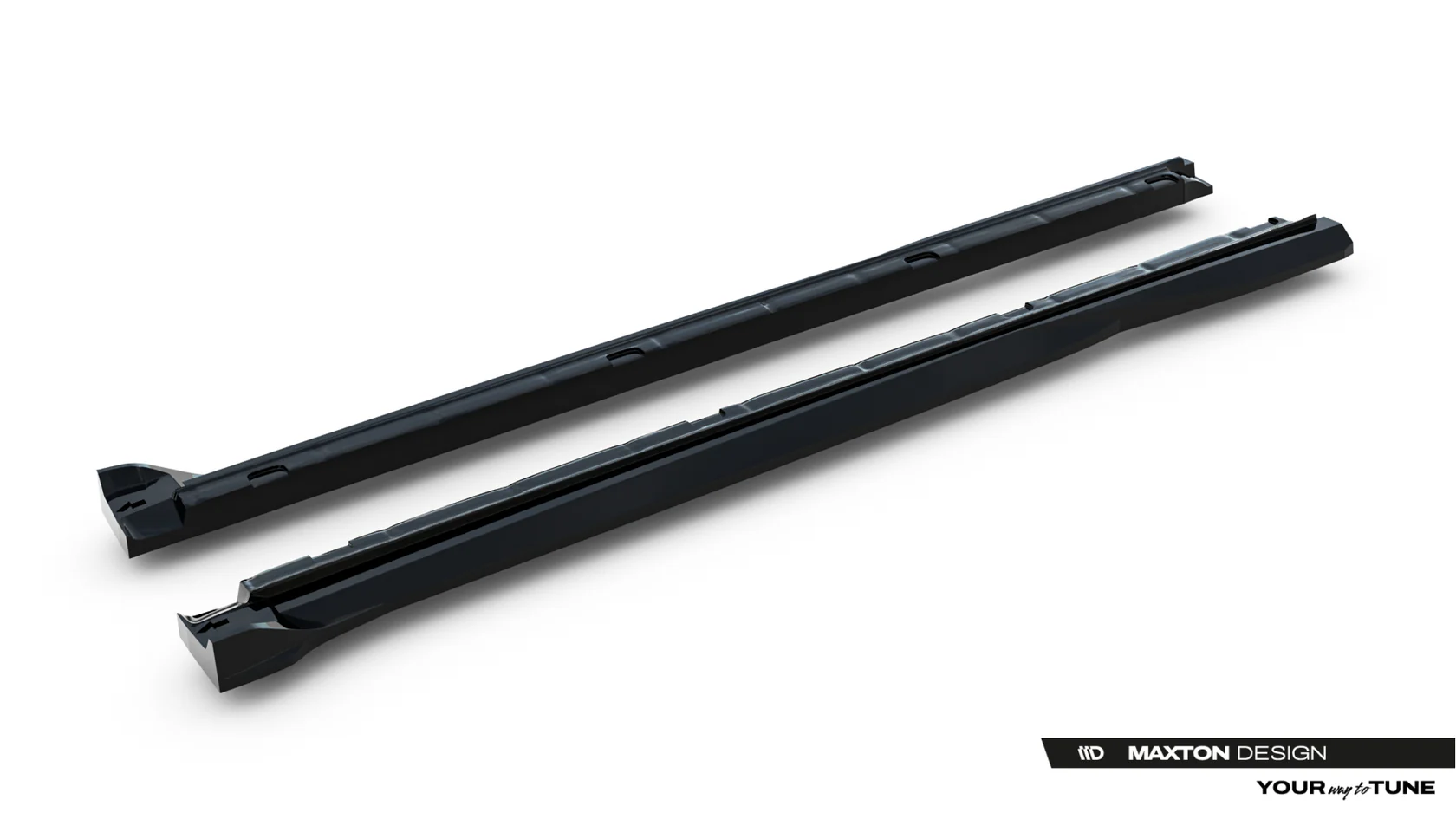 Zijskirts Volkswagen Tayron R-Line Mk1 Glans Zwart