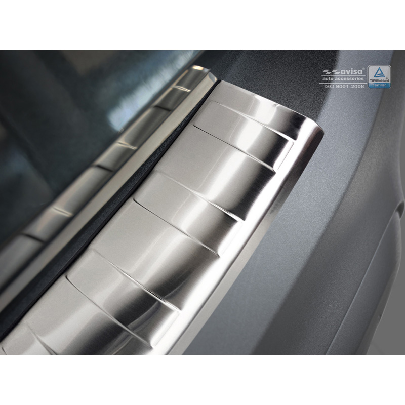 RVS Achterbumperprotector  Opel Crossland 2017-2020 & FL 2020- 'Ribs'