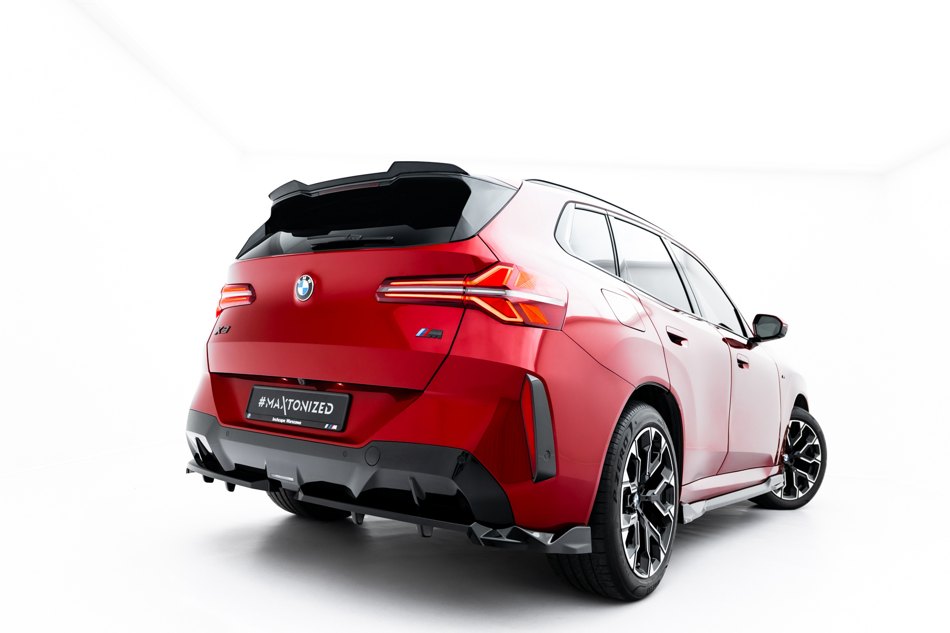 Diffusor BMW X3 M-Pack G45 Glans Zwart