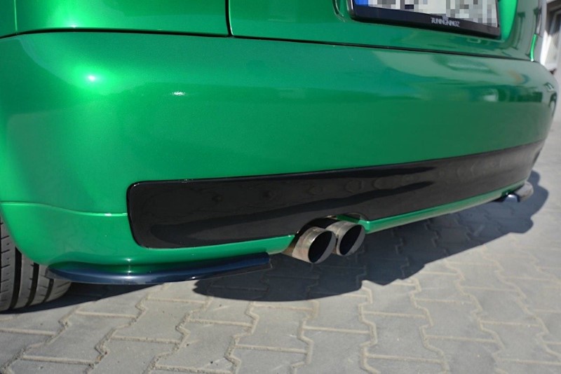 Achterzijde Spoiler Audi S3 8L Glanzend zwart