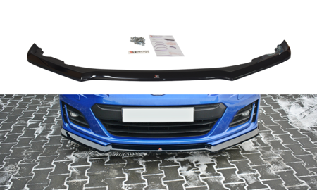 Voorspoiler Subaru BRZ Maxton Design glans zwart V.2