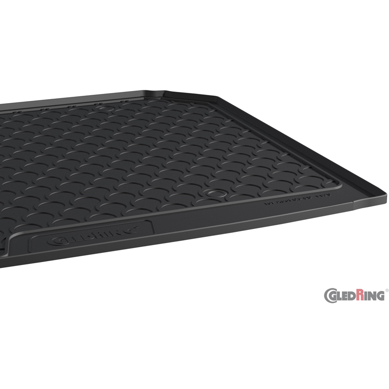 Rubbasol (Rubber) Kofferbakmat  Audi Q3 2011-2018 (Hoge laadvloer + Bagageruimtepakket incl. net)