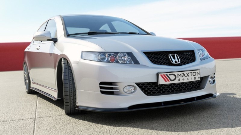 Zijskirts Diffusers Honda Accord VII Type-s Glanzend Zwart