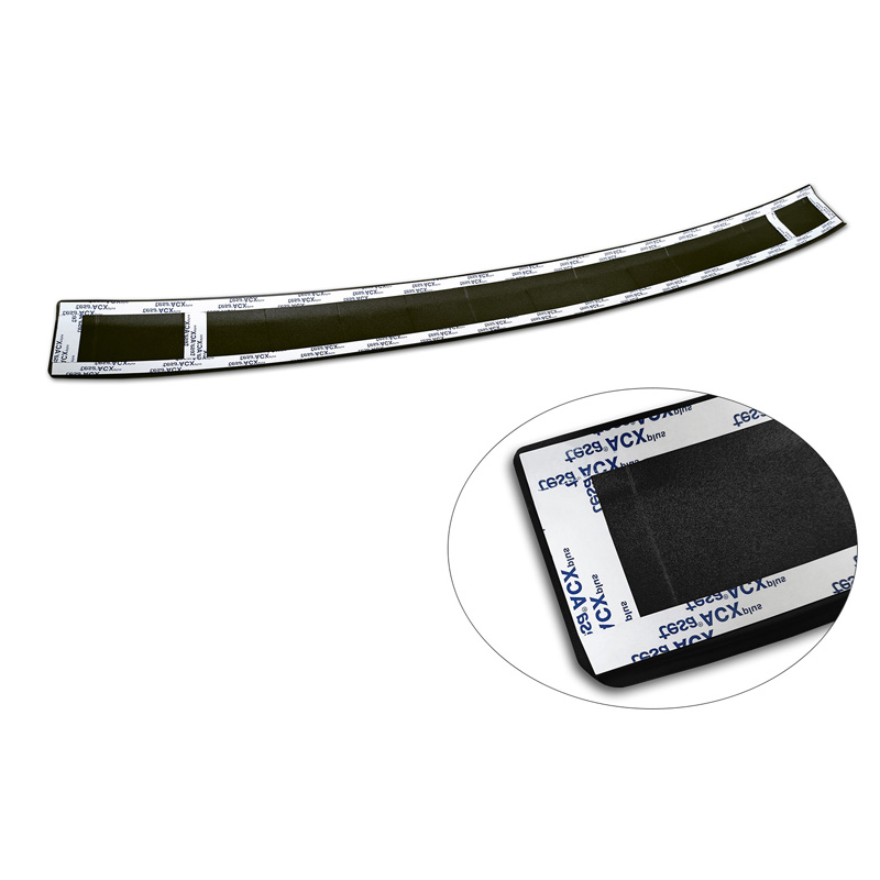 Matzwart RVS Achterbumperprotector  Skoda Octavia Combi (NX5) incl. RS 2020-2024 & FL 2024- 'Ribs'