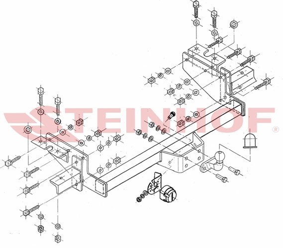 Trekhaak Peugeot Boxer Van, Minibus 2003-2006