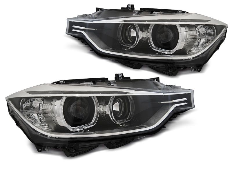 Koplampen BMW F30 / F31 Angel Eyes Xenon Look