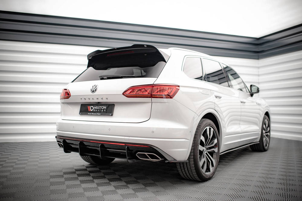 Spoiler Volkswagen Touareg MK3 R-Line Maxton Glans Zwart