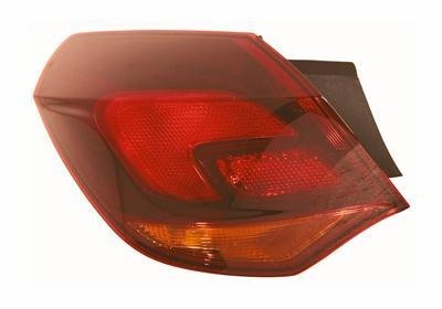 achterlicht, 5 drs, smoke, buiten, zonder fittingdeel, rechts Op