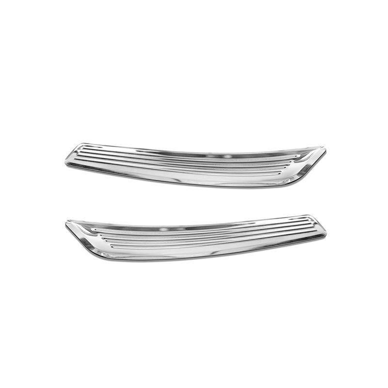 RVS Instaplijsten  Mercedes C-Klasse W205 2014-2019 & FL 2019-2021 & W206 2021- 2-delig (achterdeuren)