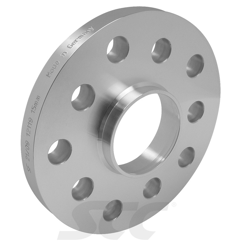 Spoorverbreders Aluminium 15mm 120/5 naafgat 72,6 (30mm per as)