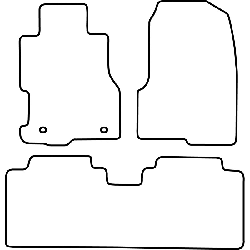 Automatten Velours  Honda Civic 5 deurs 2004-2006