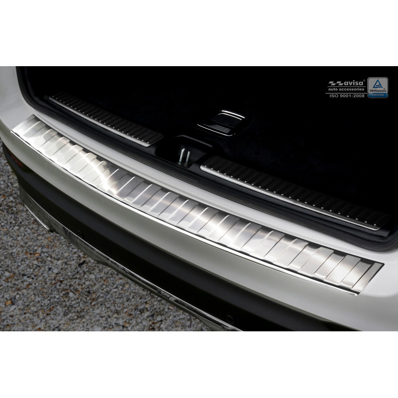 RVS Achterbumperprotector  Mercedes GLC 2015-2019 & FL 2019- 'Ribs'