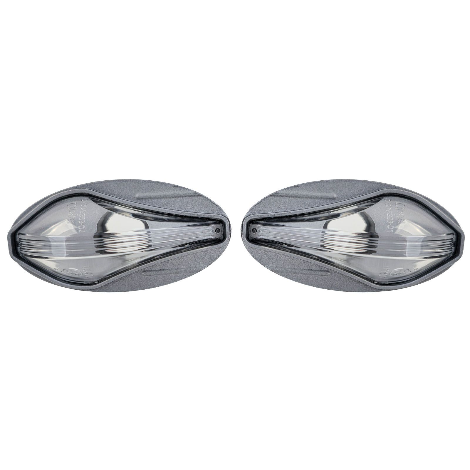 Zijknipperlichten Peugeot 107 206 SW CC 307 407 607 Zilver