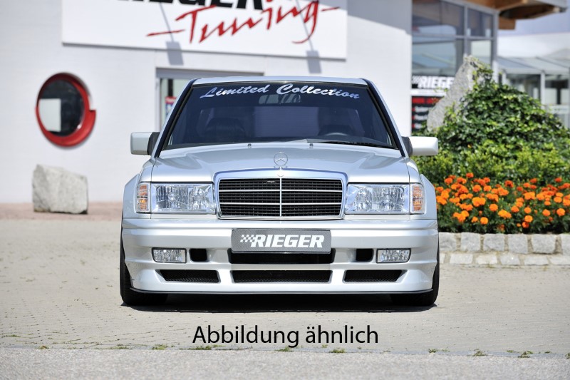 Voorbumper breedbouw ll sec-grill  met mistlamp Mercedes W201 Ri