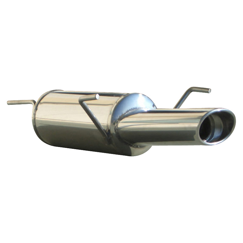 100% RVS Sportuitlaat  Opel Tigra TwinTop 1.3 CDTi (70pk) 2005- 120x80mm
