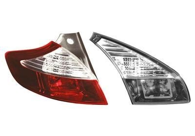 achterlicht, incl fittingdeel, 5 drs, buiten, links Renault Mega