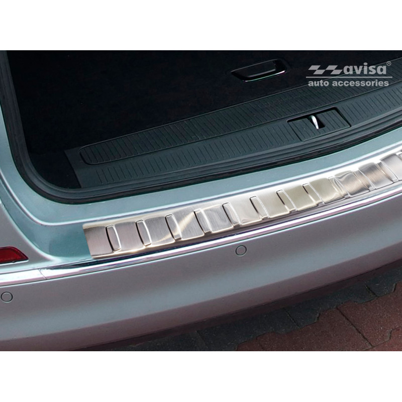 RVS Achterbumperprotector  Opel Astra J Sportstourer Facelift 2012-2015 'Ribs'