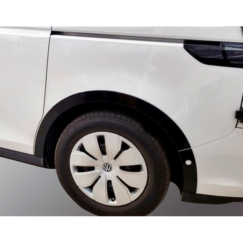 RGM Spatbordverbreders  Volkswagen ID.Buzz 2022- Korte wielbasis - Glanzend zwart (met Park Assist)