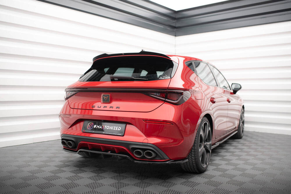 Diffuser Cupra Leon KL Maxton Glans Zwart