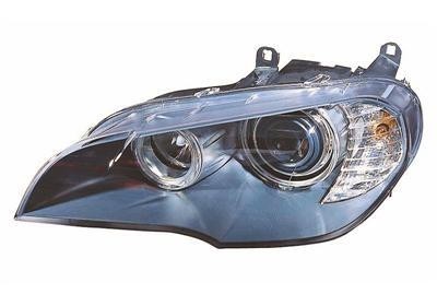 koplamp, H7+H1, elektr verstelb, incl stelmotortje, rechts BMW X