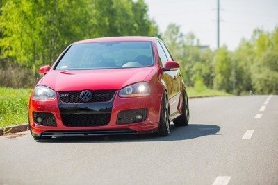 Voorspoiler VW Golf 5 GTI ED30 Glans Zwart