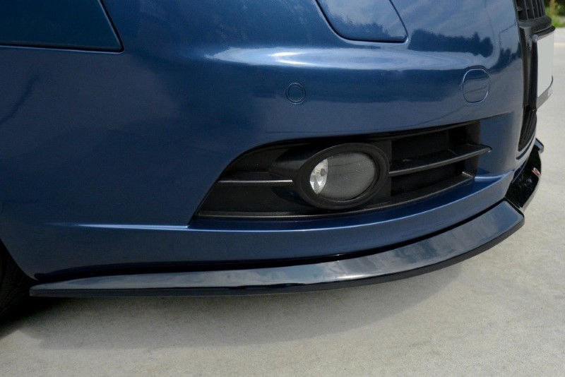 Voorspoiler Audi A6 S-Line C6 Glanzend Zwart