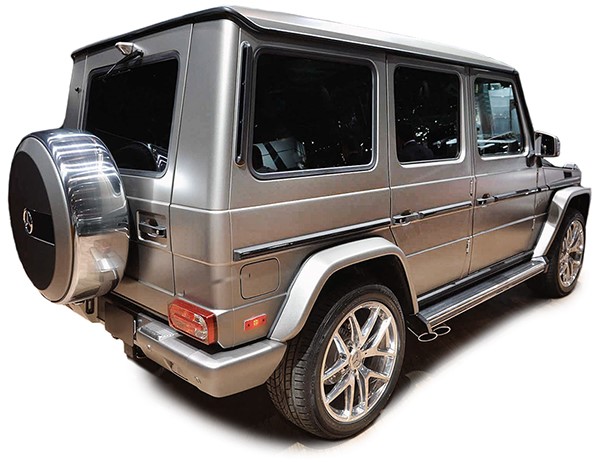 Sidesteps Treeplanken Mercedes G-Klasse W463
