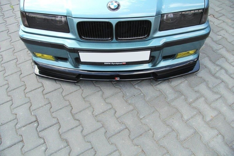 Voorspoiler BMW M3 E36 V.2 Glanzend Zwart