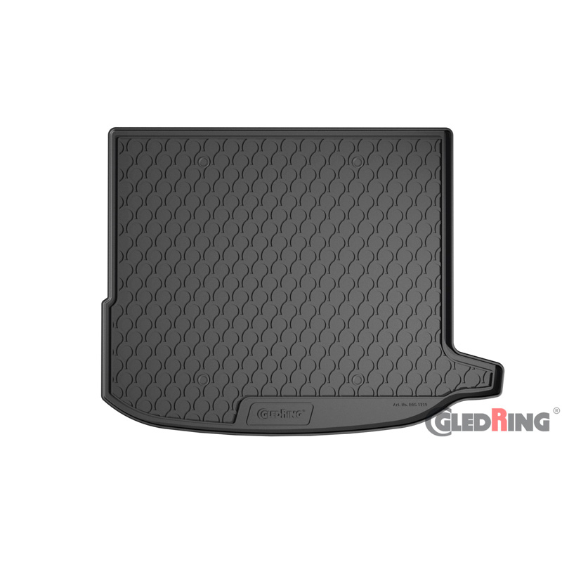 Rubbasol (Rubber) Kofferbakmat  Mercedes GLC Coupe (C253) 2016- (met bagageruimtepakket incl. net aan linkerzijde)