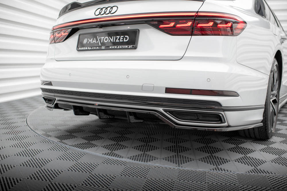 Diffuser Audi A8 S-Line D5 Maxton Glans Zwart