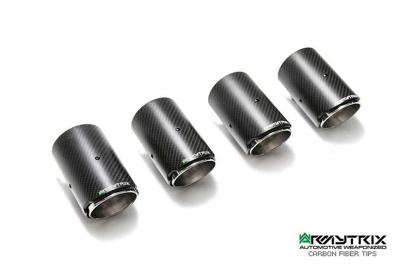 Armytrix Audi A5 B9 2.0 TFSI Sportback (2016-) Quad Carbon tips