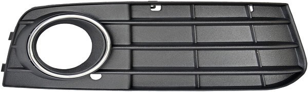 VoorBumper Grill rechts Audi A4 B8 07->> voor Mistlampen
