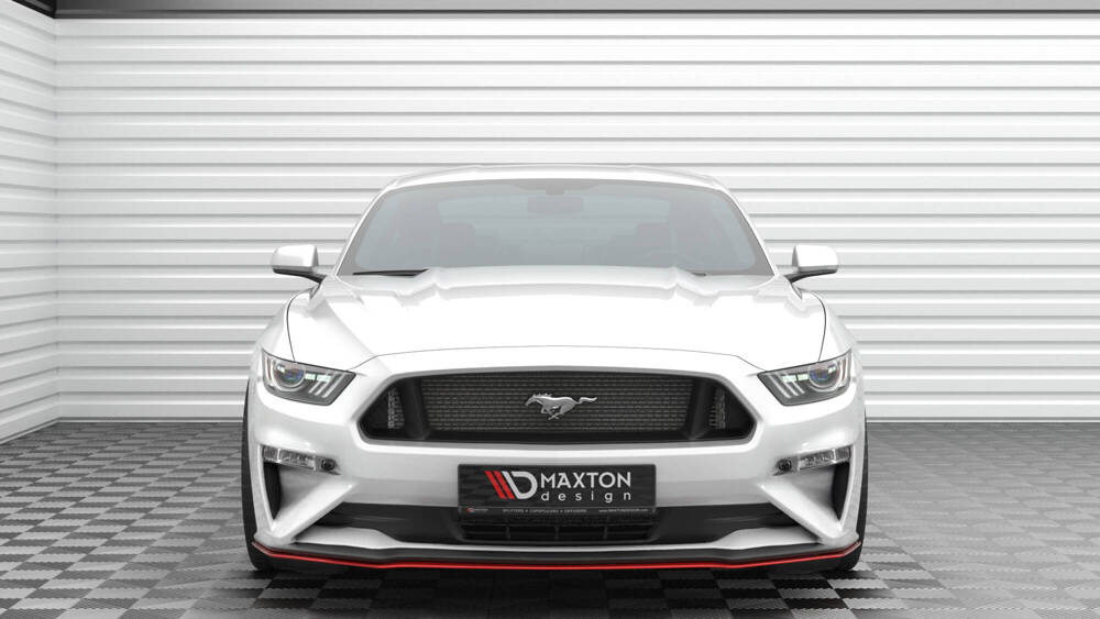 Voorspoiler Ford Mustang Mk. 6 Facelift Glanzend Rood