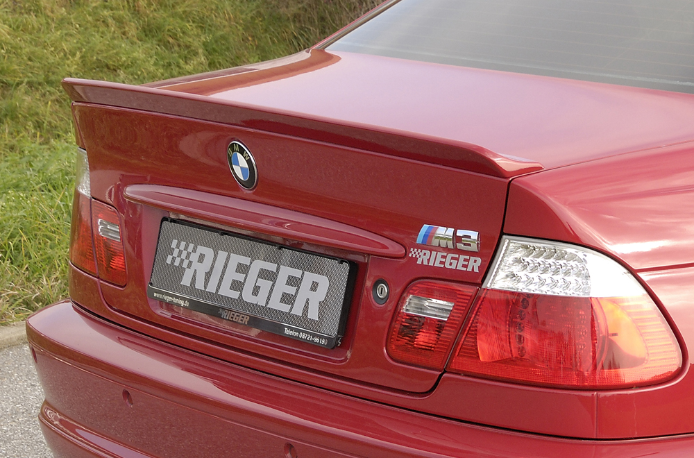 Achterklepspoiler BMW E46 Coupe Rieger