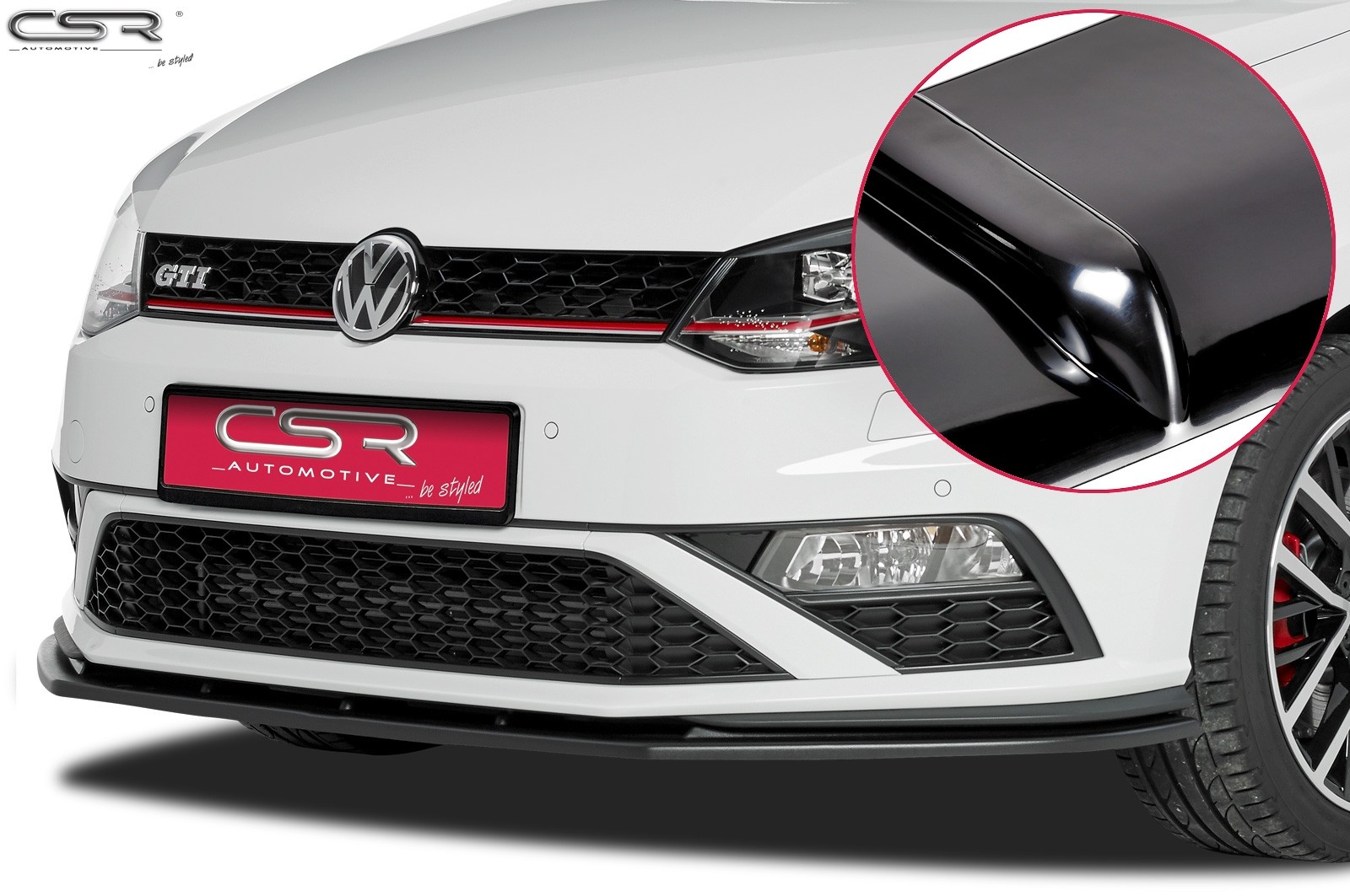 Voorspoiler Volkswagen Polo GTI 6C CSL140-G