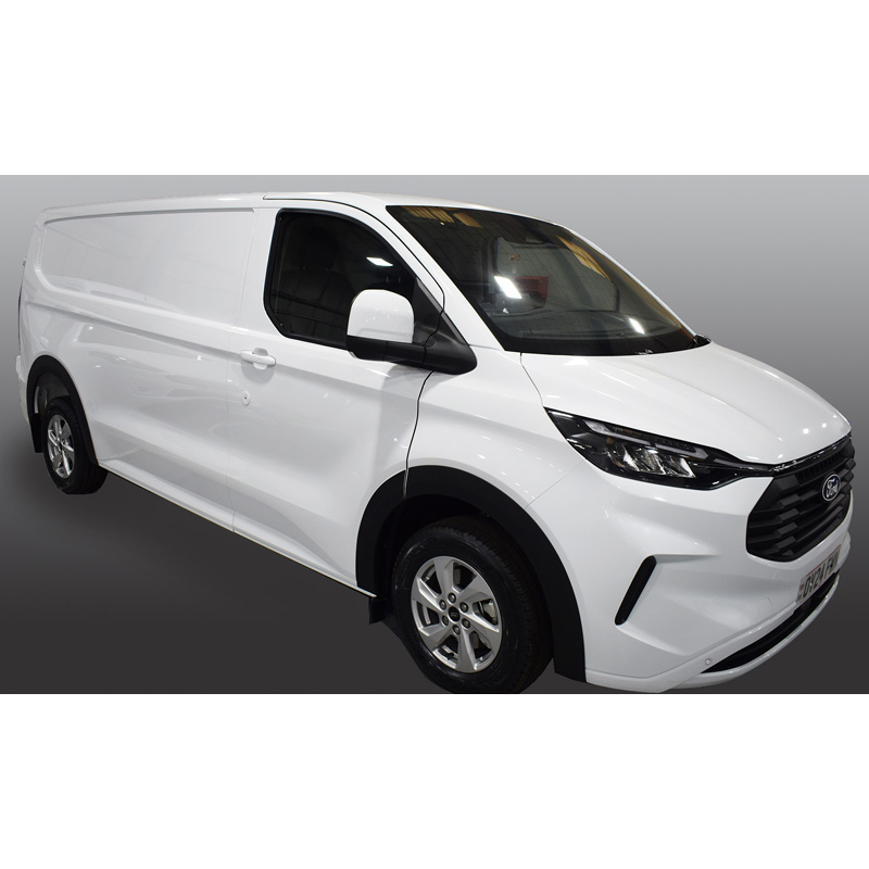 RGM Spatbordverbreders  Ford Transit Custom 2023- Lange wielbasis - Zwart